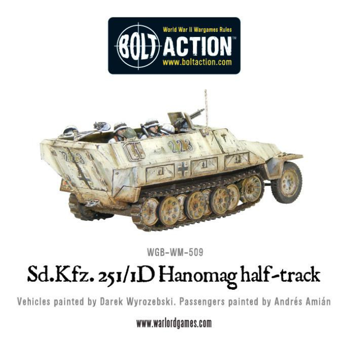 Bolt Action: Sd.Kfz 251/1 Ausf D Hanomag